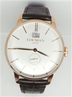 Watch Locman Classic 1960 in Steel pink gold plated 0252V10-RGAVRGPT - 0252V10-RGAVRGPT